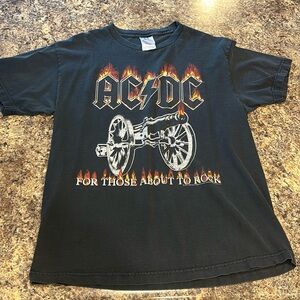 Vintage AC/DC tshirt size L